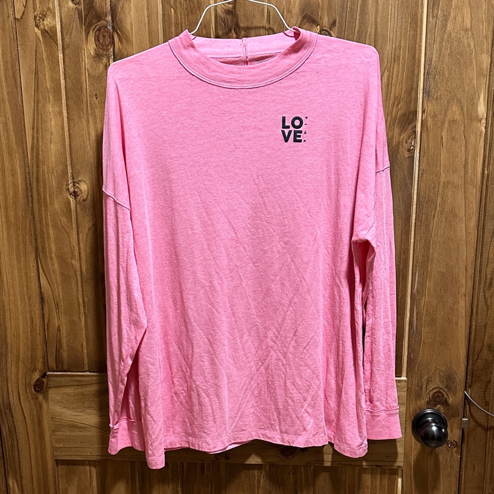 PINK Victoria's Secret Long Sleeve Tee - Pink